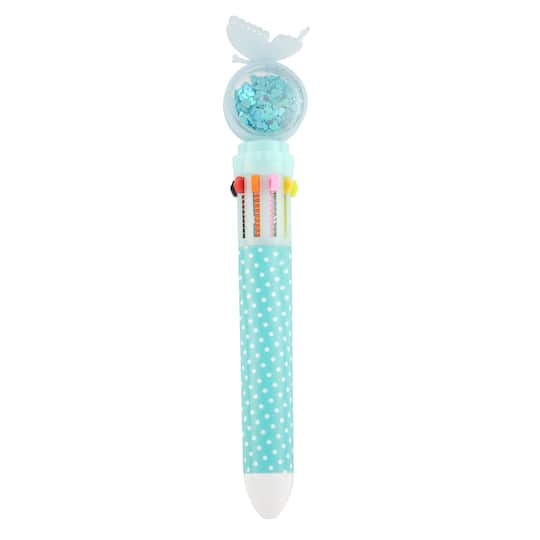 10 Color Blue Butterfly Shaker Pen by Creatology&#x2122;